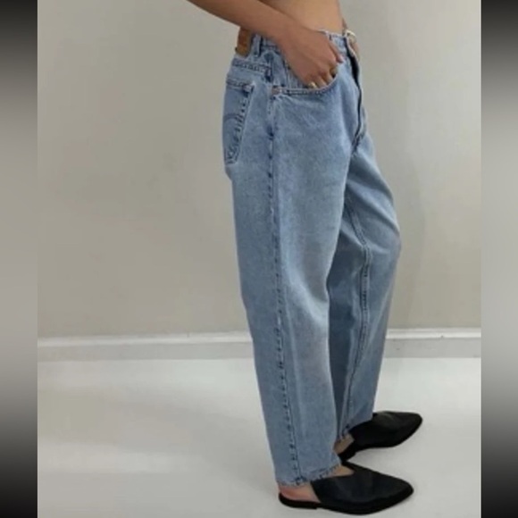 Vintage Levi’s 550 High Waisted Relaxed Fit Tapered Leg Jeans size 12 - Picture 4 of 12
